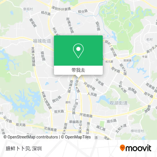 膳鲜卜卜贝地图