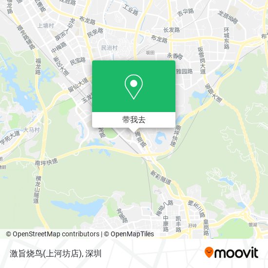 激旨烧鸟(上河坊店)地图
