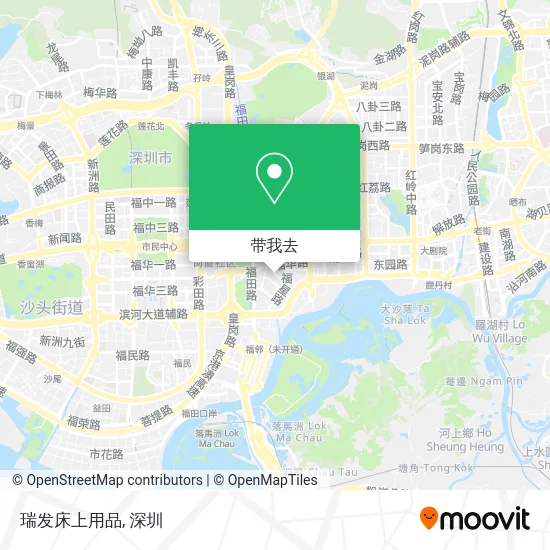 瑞发床上用品地图