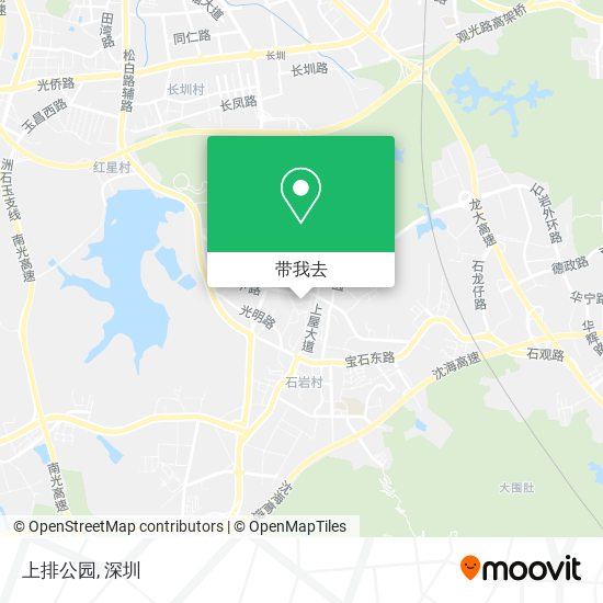 上排公园地图