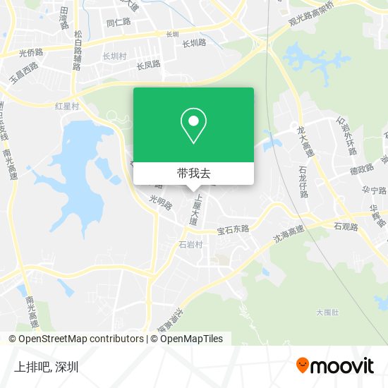 上排吧地图