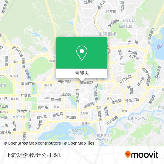 上筑设照明设计公司地图