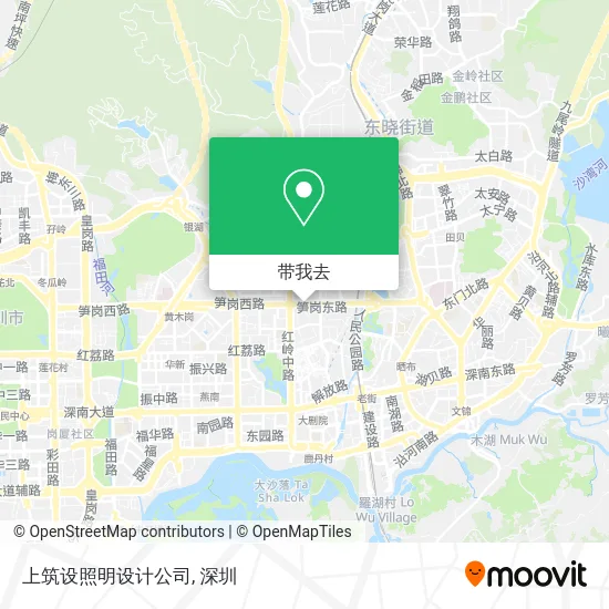 上筑设照明设计公司地图