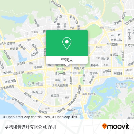 承构建筑设计有限公司地图