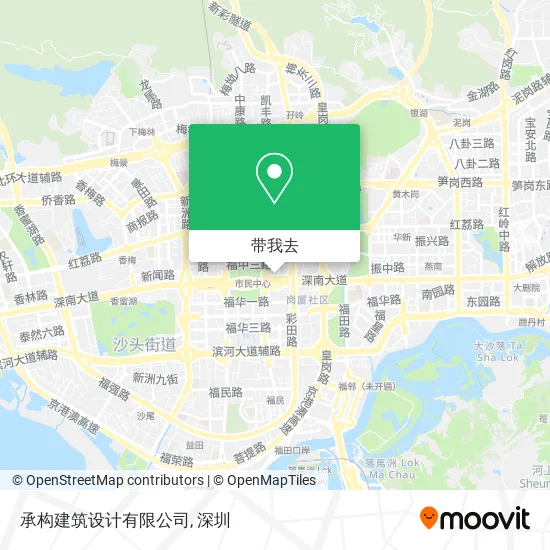 承构建筑设计有限公司地图