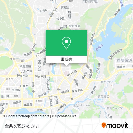 金典发艺沙龙地图