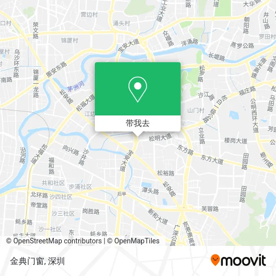 金典门窗地图