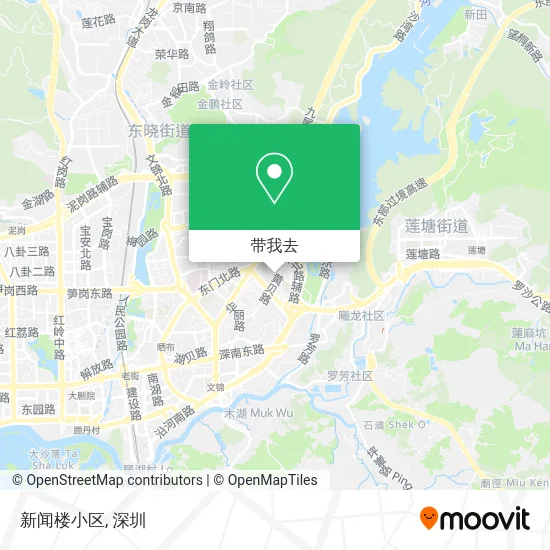 新闻楼小区地图