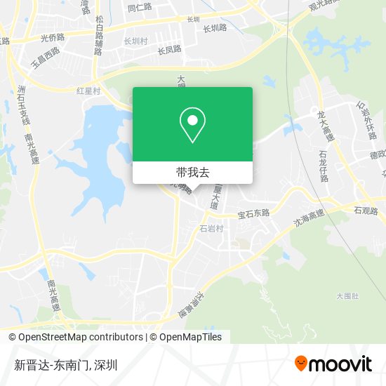 新晋达-东南门地图