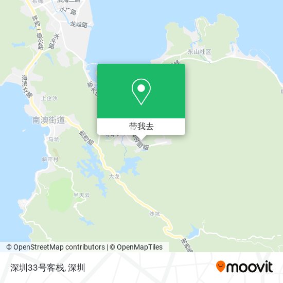 深圳33号客栈地图