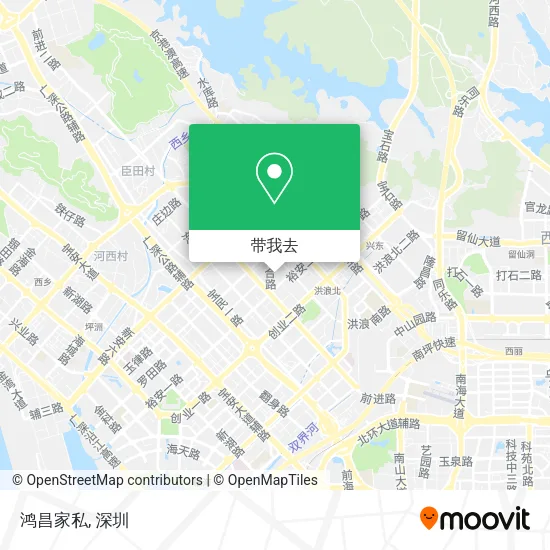 鸿昌家私地图