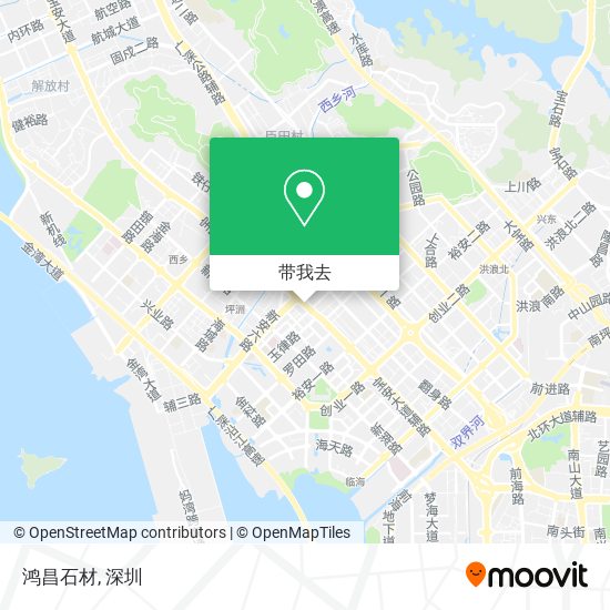 鸿昌石材地图
