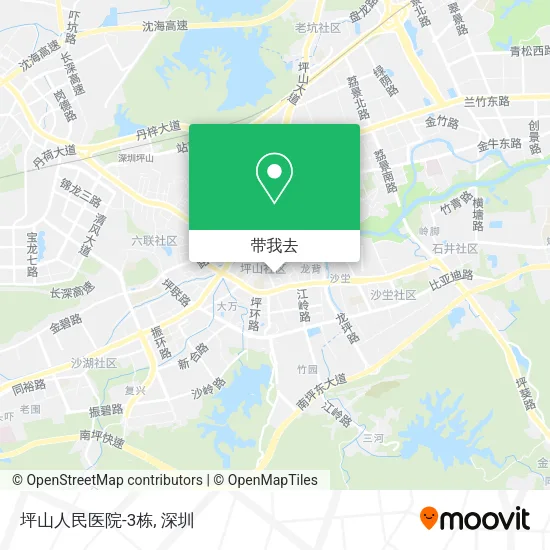 坪山人民医院-3栋地图