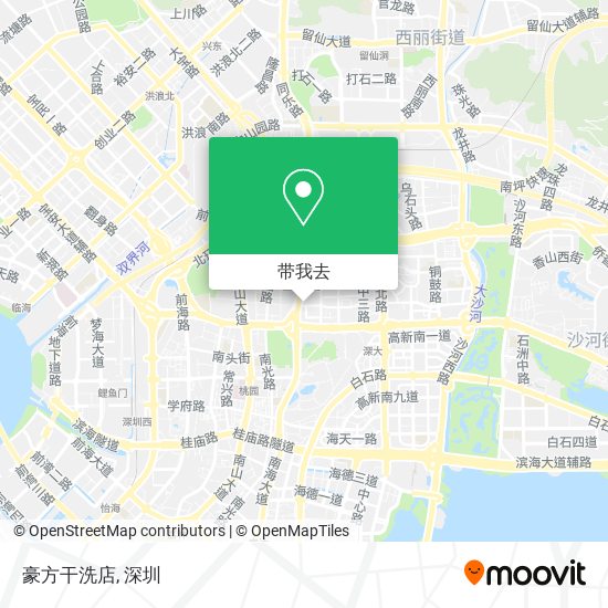 豪方干洗店地图