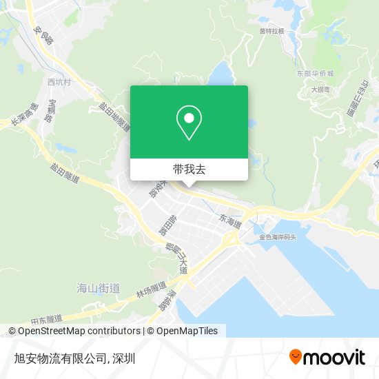 旭安物流有限公司地图