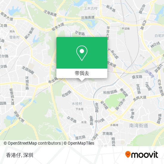 香港仔地图