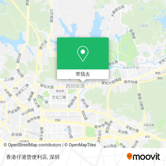 香港仔港货便利店地图