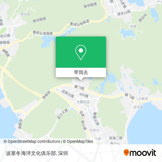 波塞冬海洋文化俱乐部地图