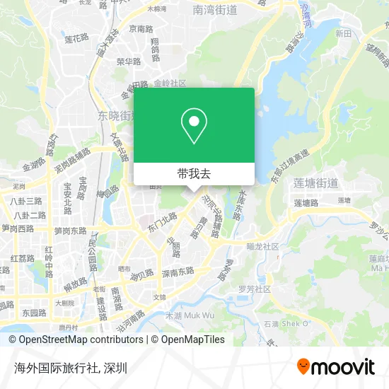 海外国际旅行社地图