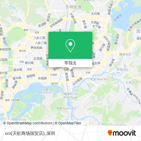 crz(天虹商场国贸店)地图
