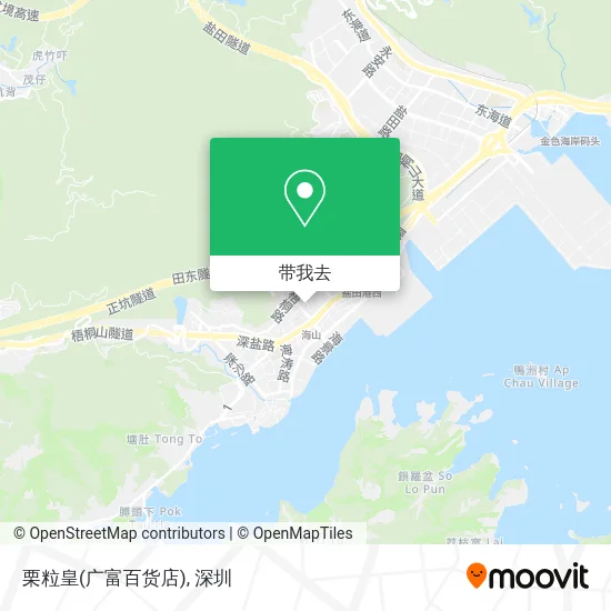 栗粒皇(广富百货店)地图