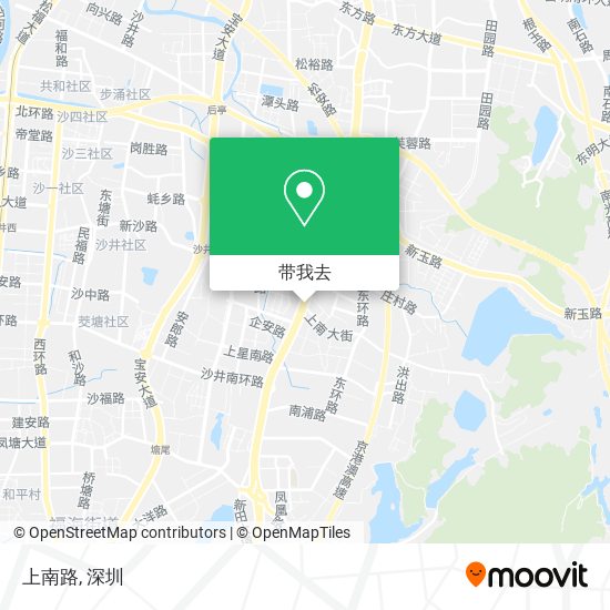 上南路地图