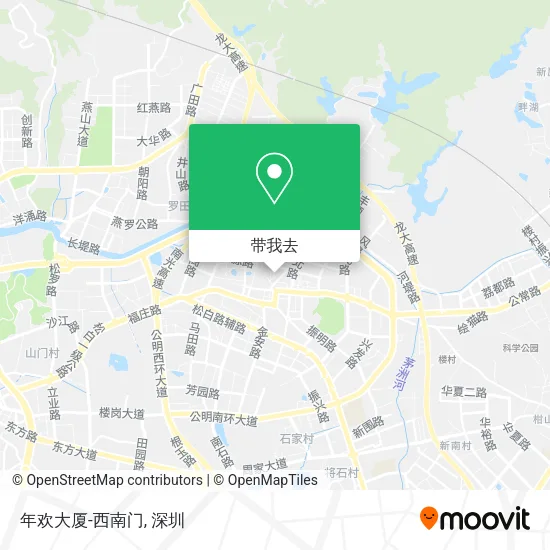 年欢大厦-西南门地图