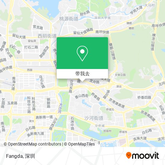Fangda地图