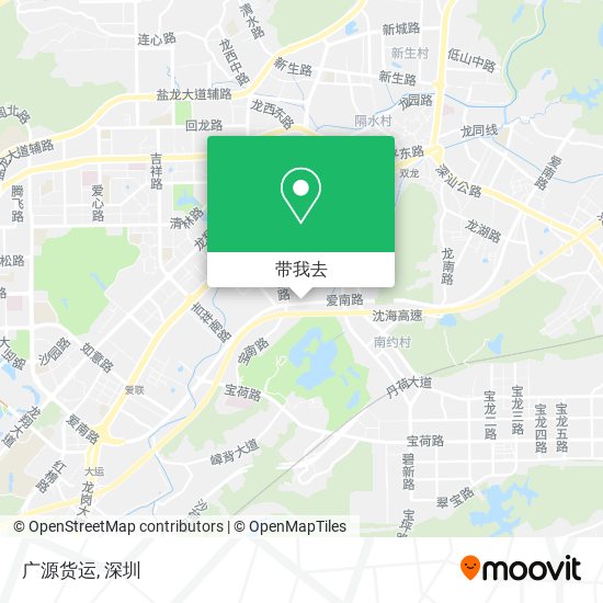 广源货运地图