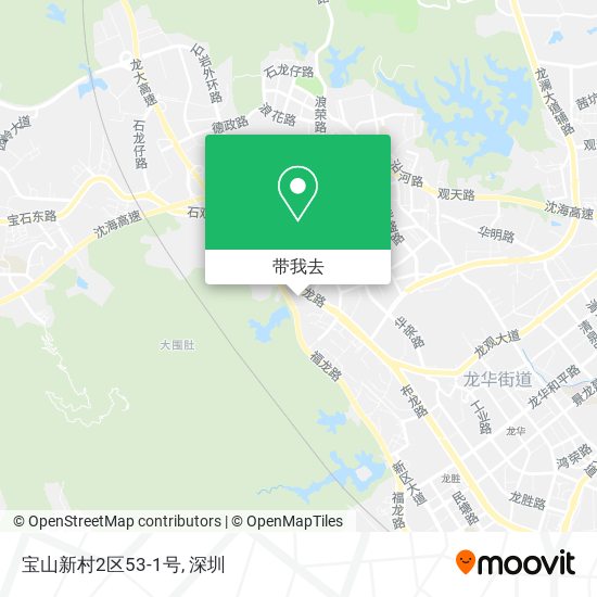 宝山新村2区53-1号地图