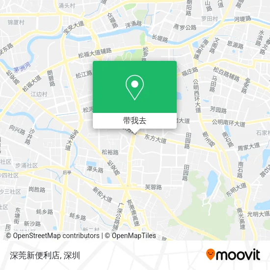 深莞新便利店地图