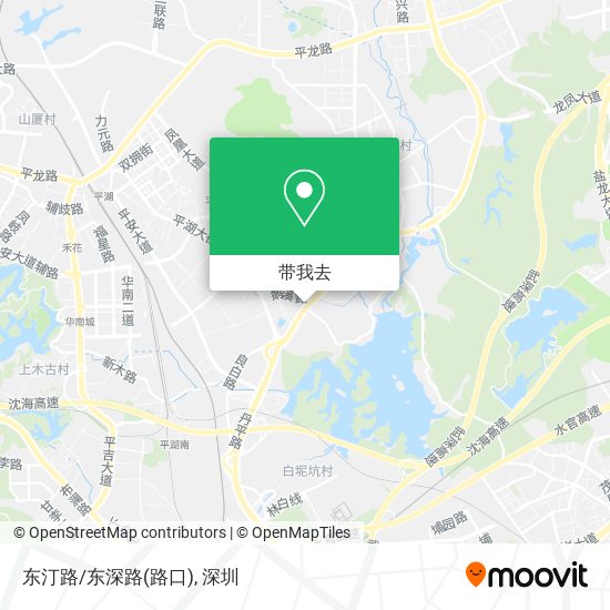 东汀路/东深路(路口)地图