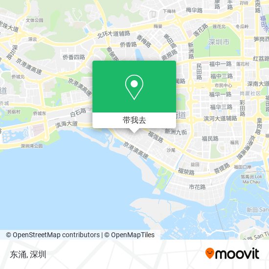 东涌地图