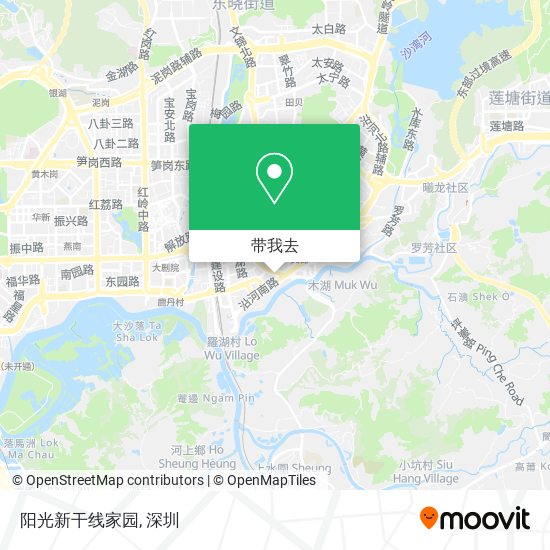 阳光新干线家园地图