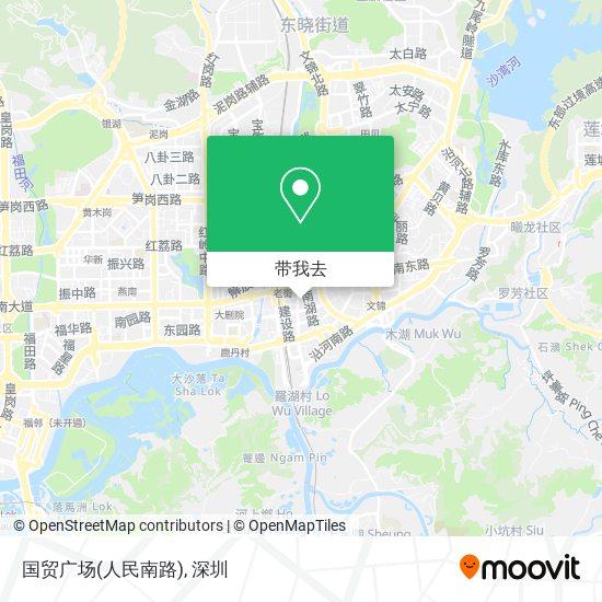 国贸广场(人民南路)地图