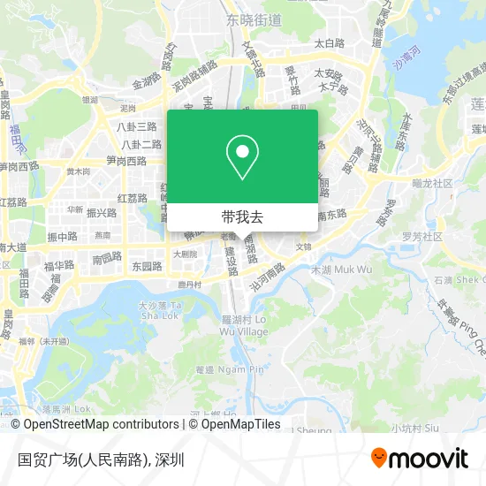 国贸广场(人民南路)地图