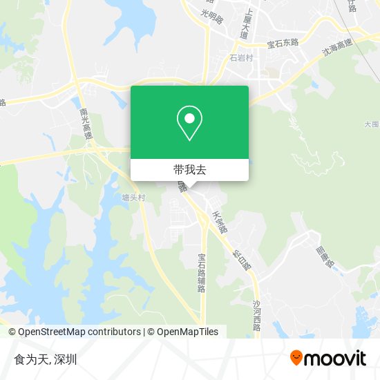 食为天地图
