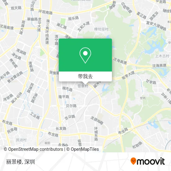 丽景楼地图