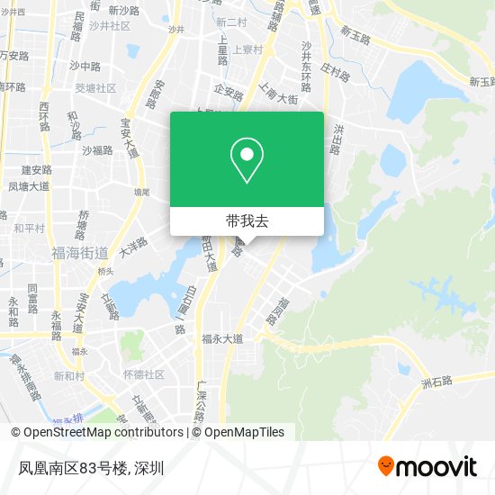 凤凰南区83号楼地图