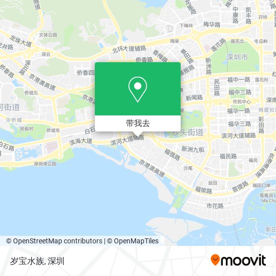 岁宝水族地图