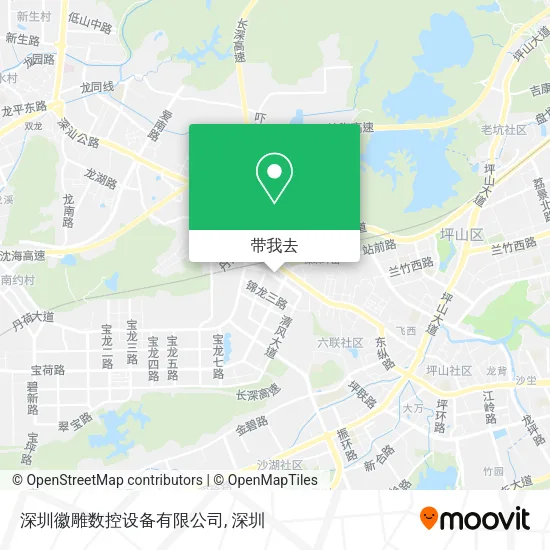 深圳徽雕数控设备有限公司地图