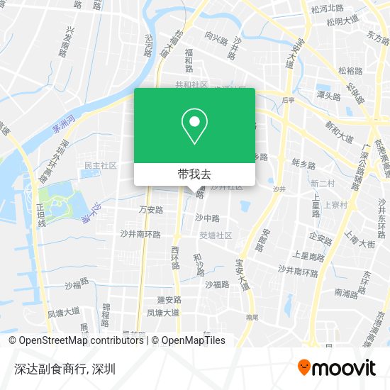 深达副食商行地图