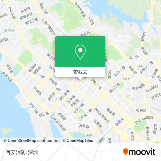 百安消防地图