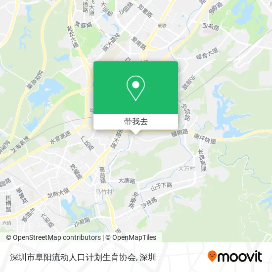 深圳市阜阳流动人口计划生育协会地图