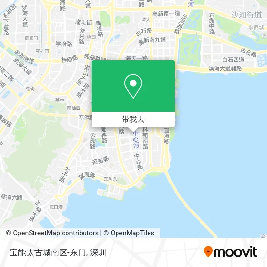 宝能太古城南区-东门地图
