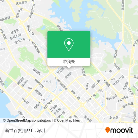 新世百货用品店地图