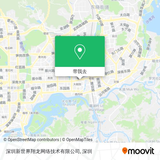 深圳新世界翔龙网络技术有限公司地图