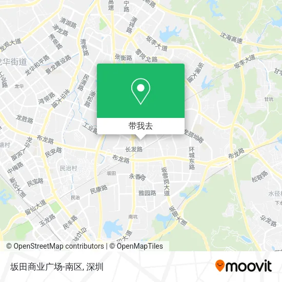 坂田商业广场-南区地图