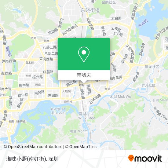湘味小厨(南虹街)地图