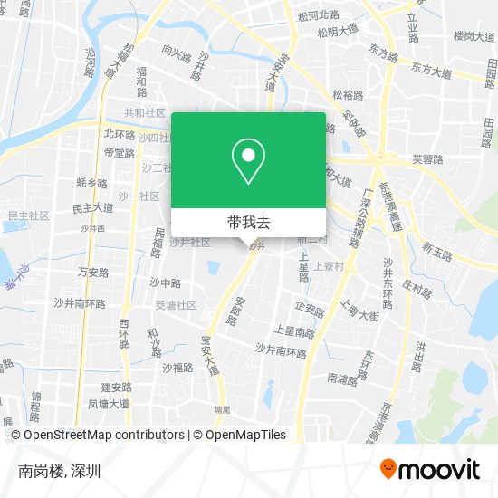 南岗楼地图